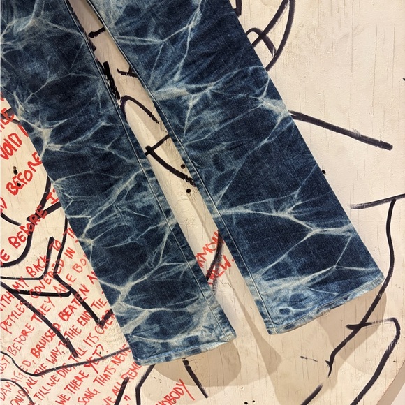 Vintage Atsuro Tayama Bleach Wash Flared Bootcut Jeans - Picture 7 of 11